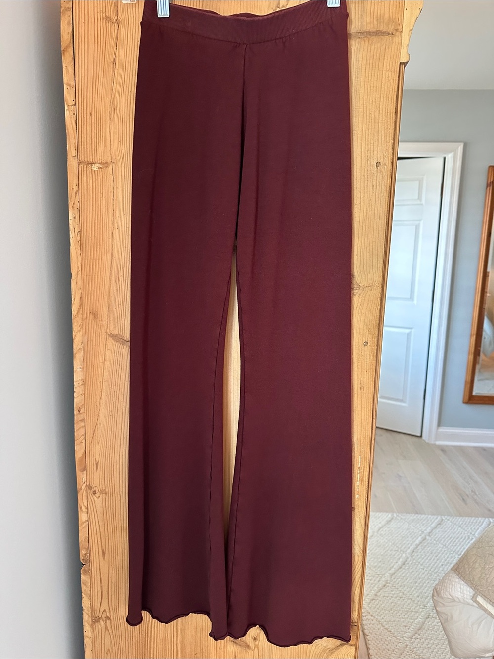 Indah Body Junior/WomensBurgundy Casual or Dressy Bottoms